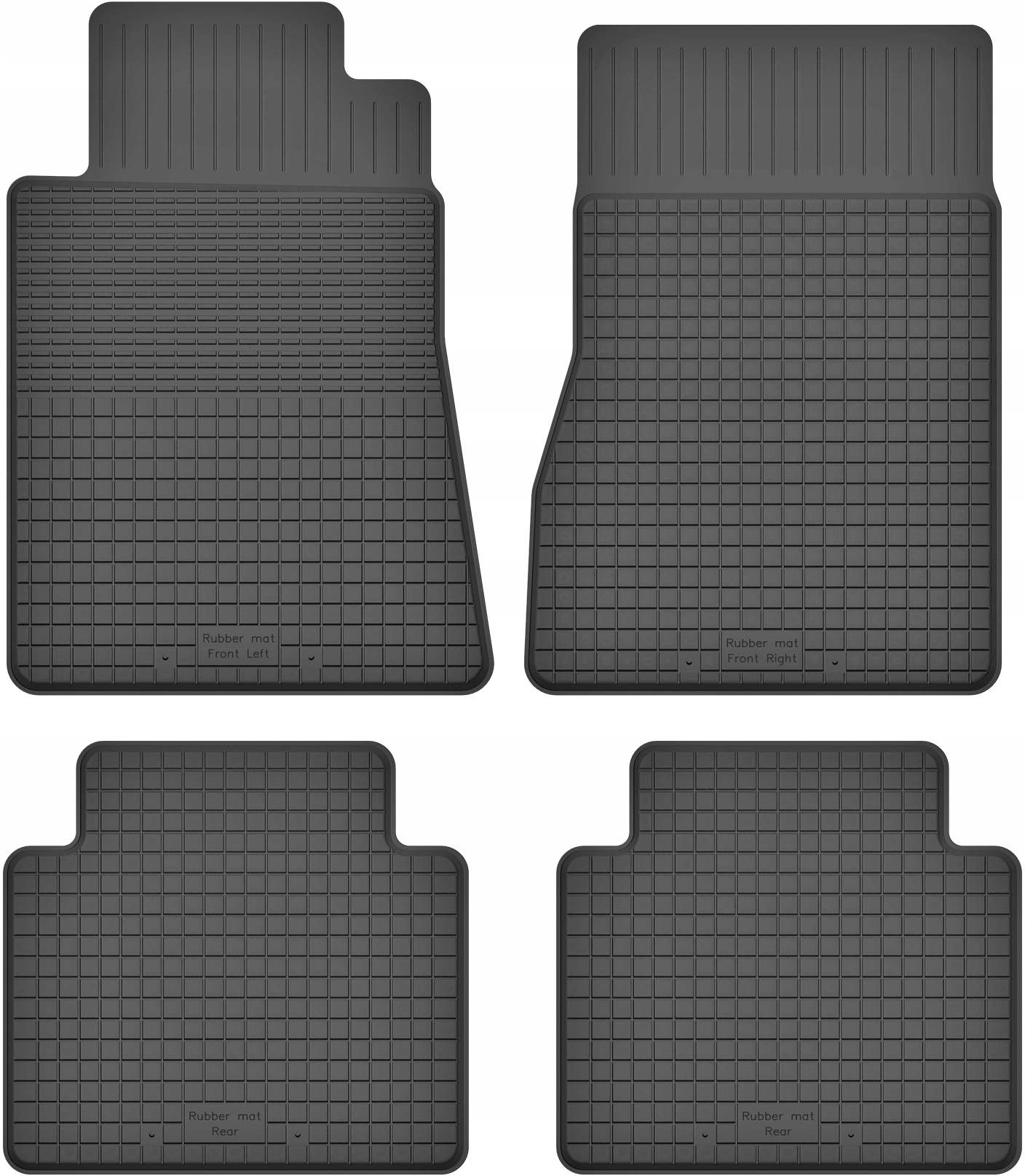 

Dywaniki gumowe korytkowe do Mercedes S W220 98-05