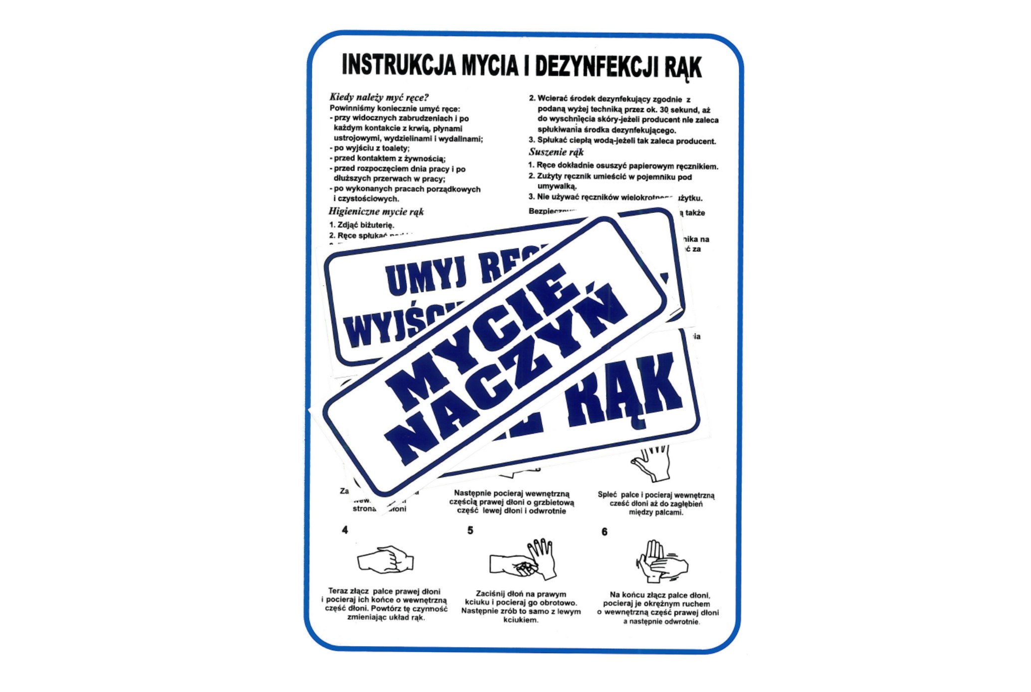 

Instrukcja Mycia I Dezynfekcji Rąk komplet