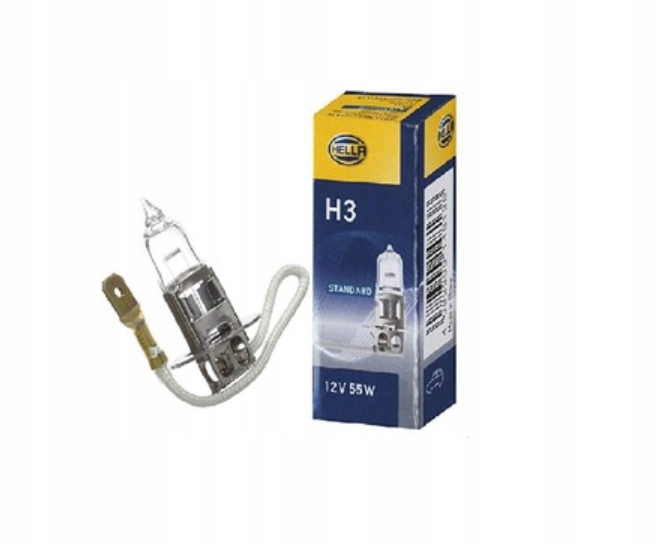 

Żarówka H3 Hella Żarówki 12V 55W H3 Standard