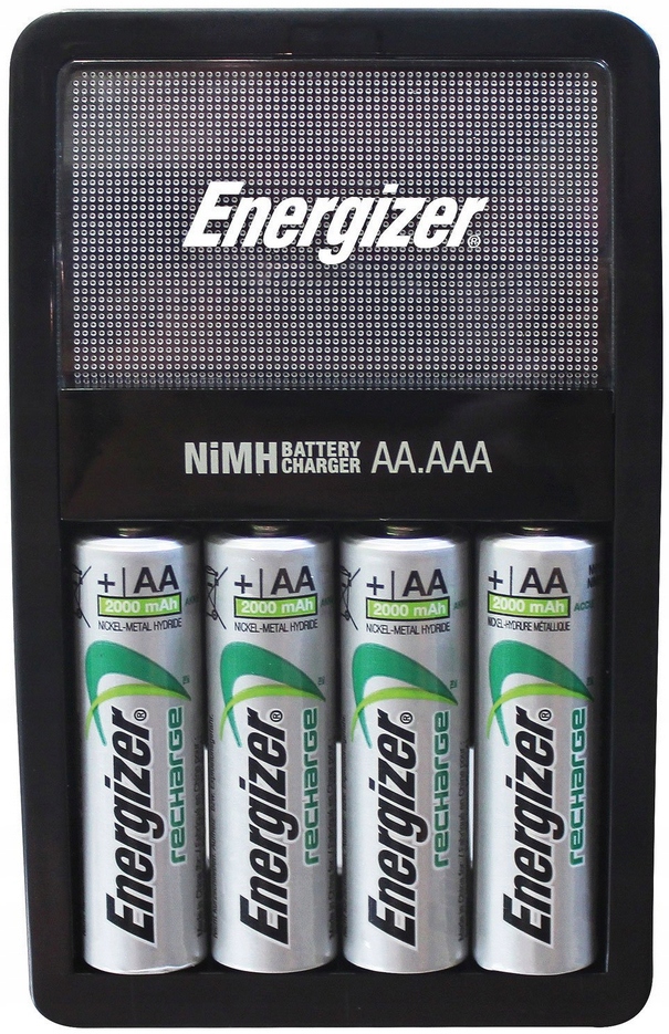 ŁADOWARKA BATERII AA AAA + 4x AKUMULATORKI R6 AA Symbol baterii AA (R6)