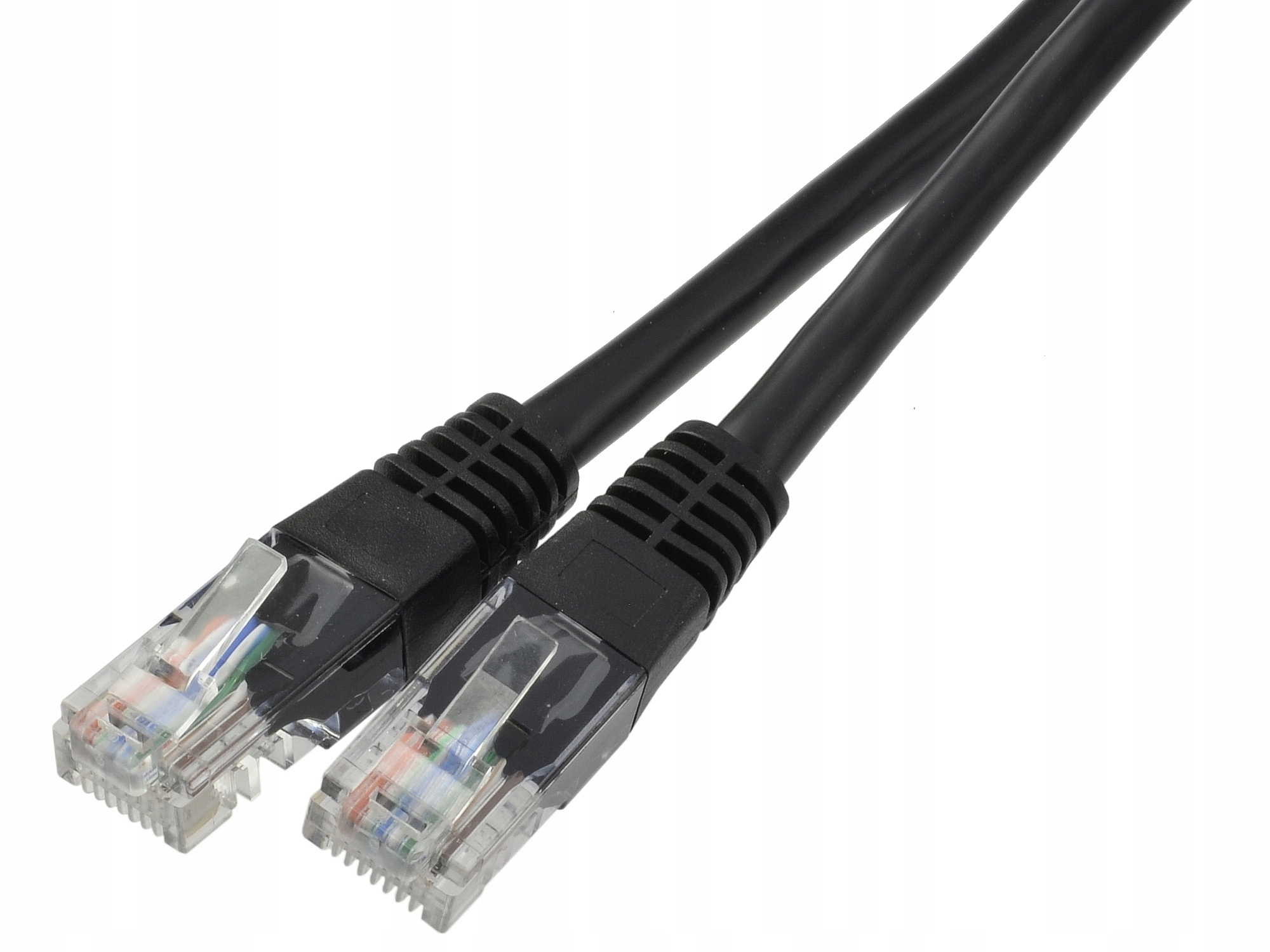 

Kabel Lan Patchcord Utp RJ45 kat.6 czarny 1,5m