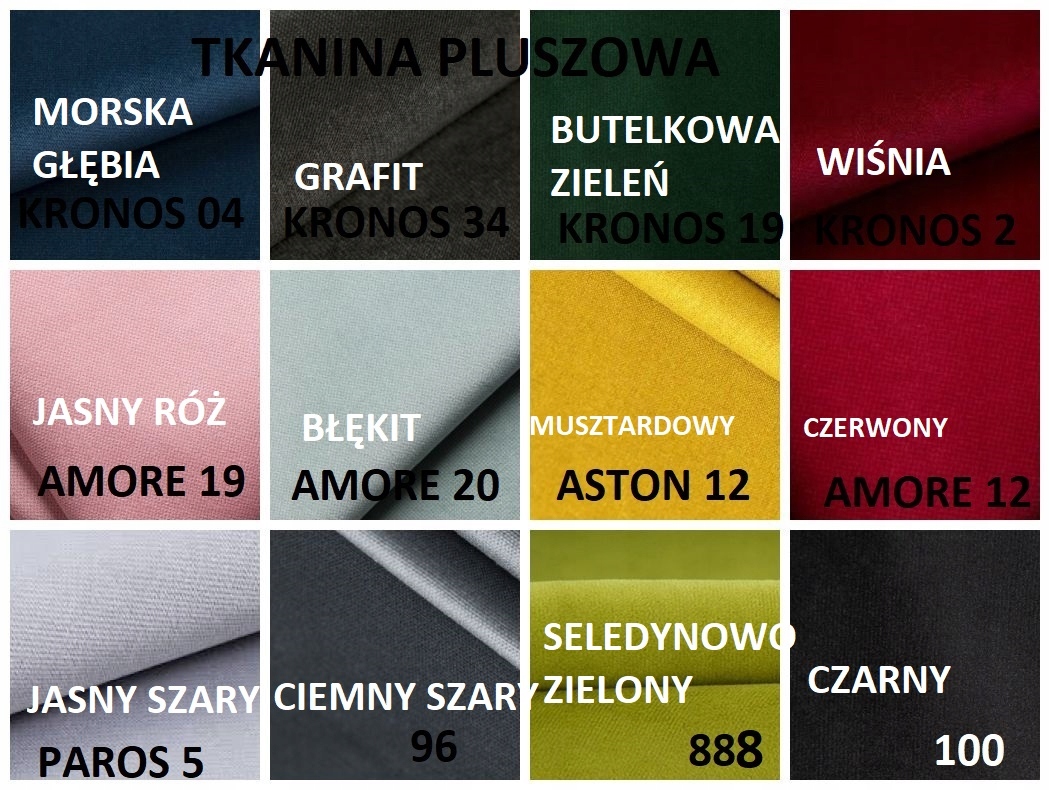 PUFA SKRZYNIA OTWIERANA SCHOWEK KOLOR PLUSZ Marka Tapmebel