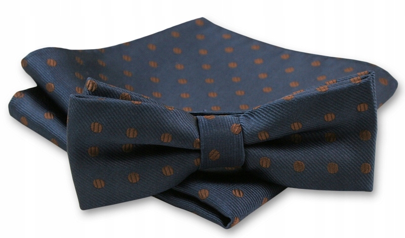 Темно-синий элегантный галстук-бабочка с карманом Alties