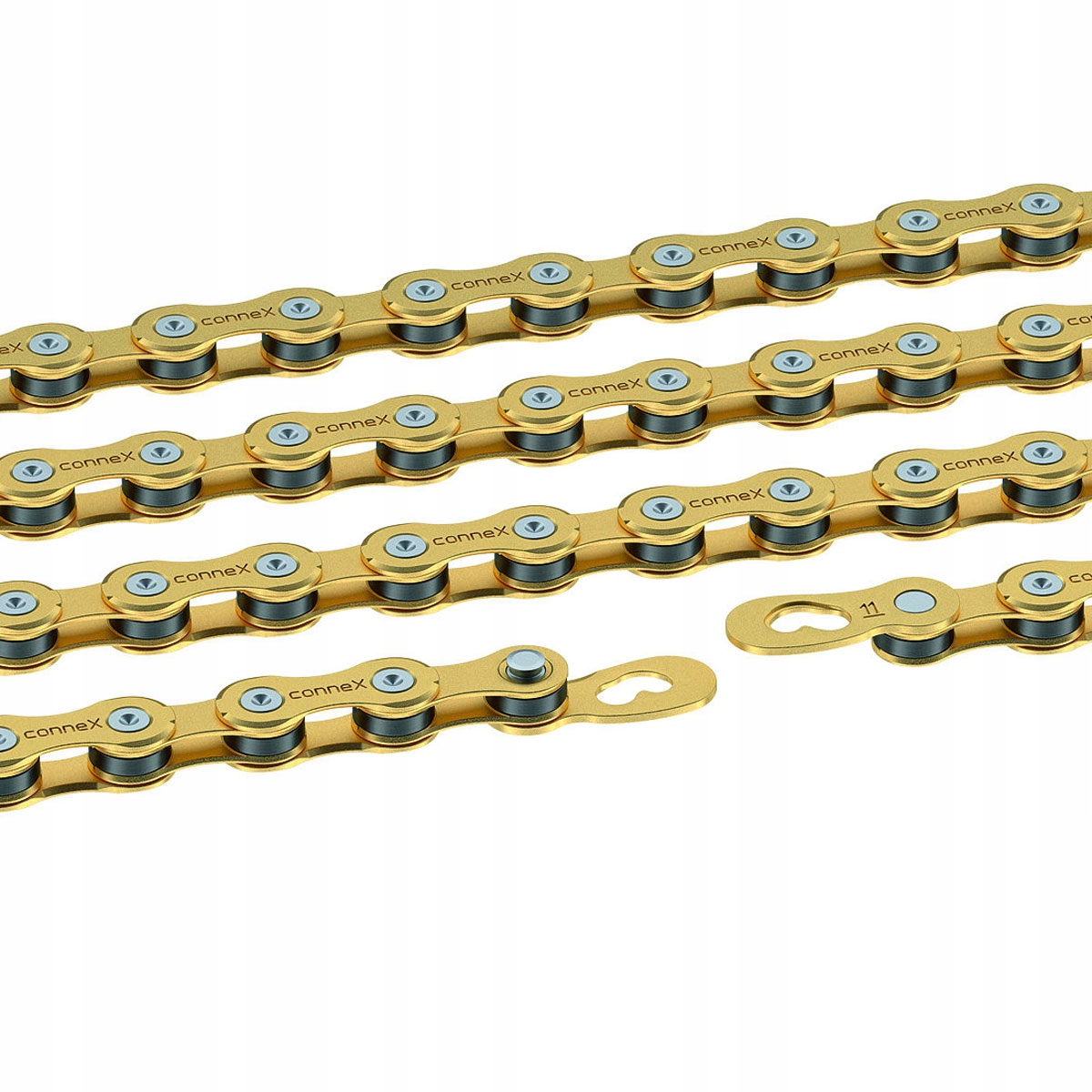 WIPPERMANN CONNEX 11sG łańcuch 11-rzędowy złoty + spinka