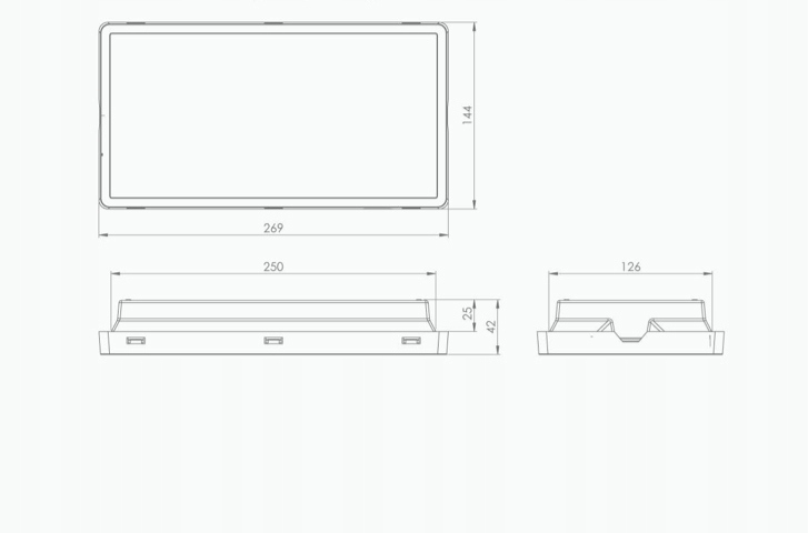 Oprawa ewakuacyjna LED 125lm 1H siec awaryjna IP44 EAN (GTIN) 5902270317961