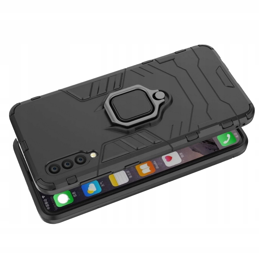 

Etui Pancerne Holder Ring Do Samsung A70 +szkło