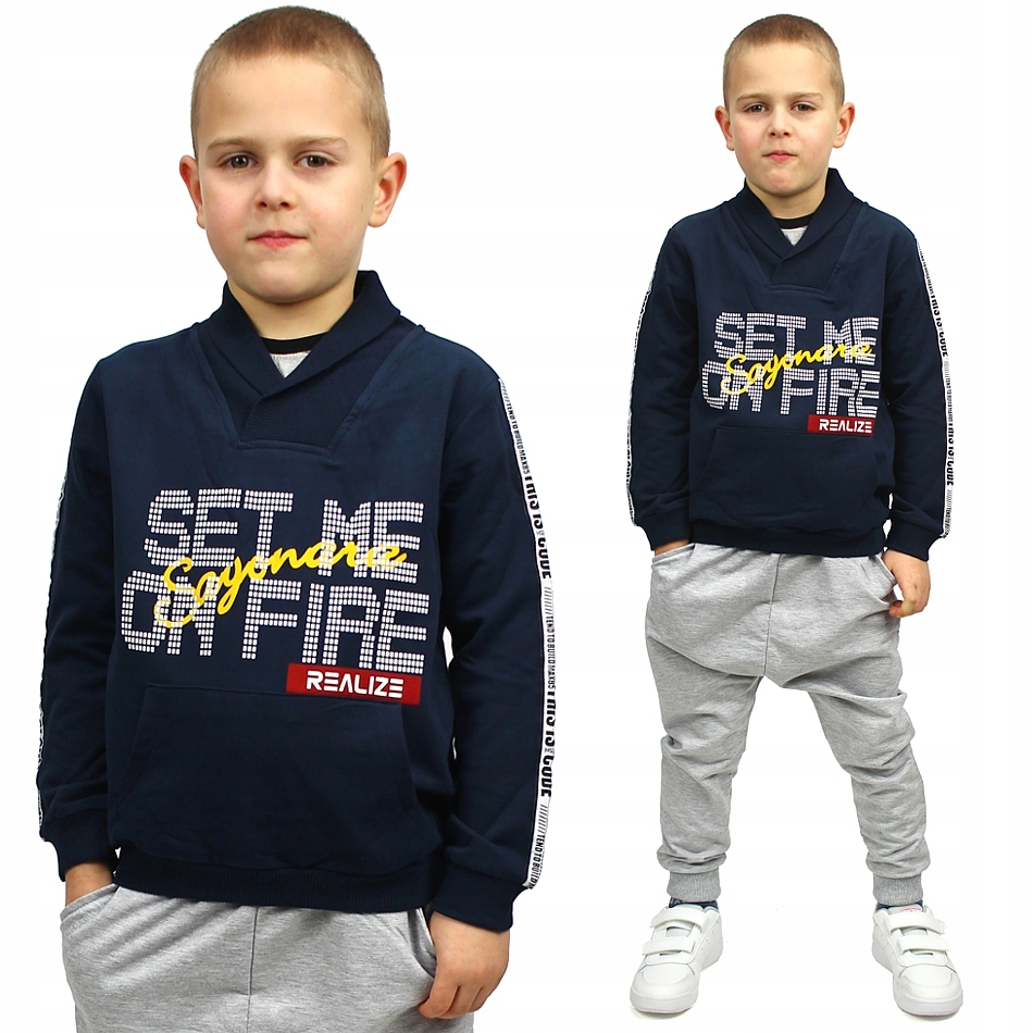 

Bluza Kangurka Granat Breeze Boys 152 GH459