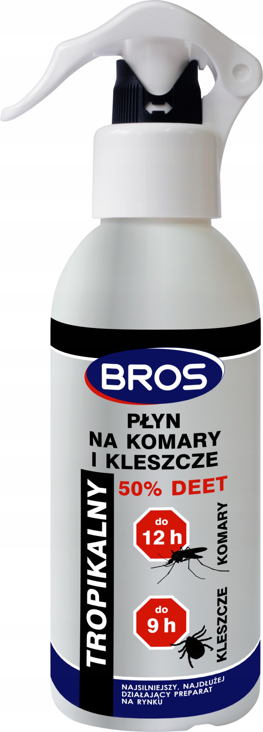 

bros Płyn na komary i kleszcze 50% Deet 130ml