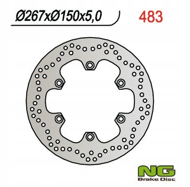 Ng Brzdový Kotúč Predný Zadný Yamaha Fzs Xj Xjr