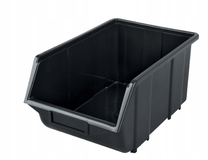 POJEMNIK MAGAZYNOWY MAŁY CZARNY NA ŚRUBY KUWETA