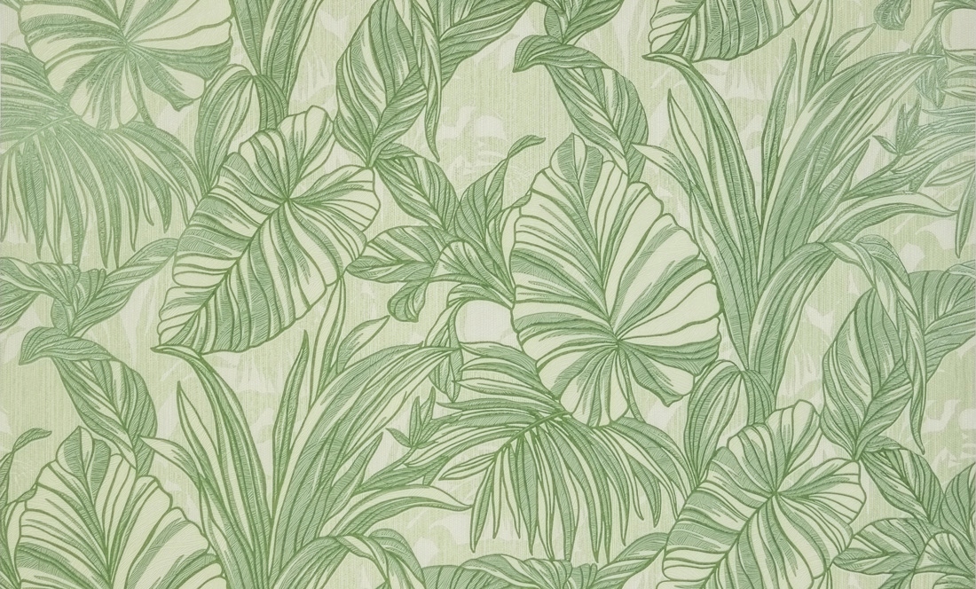 TAPETA WINYLOWA LIŚCIE PALMA NATURA HIT