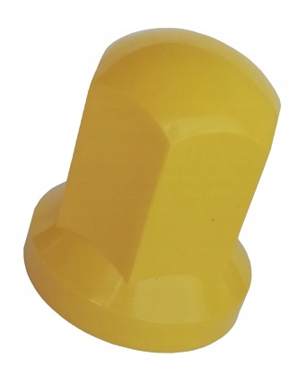 NAKŁADKA osłona kołpaczek NAKRĘTKI KOŁA żółta 32