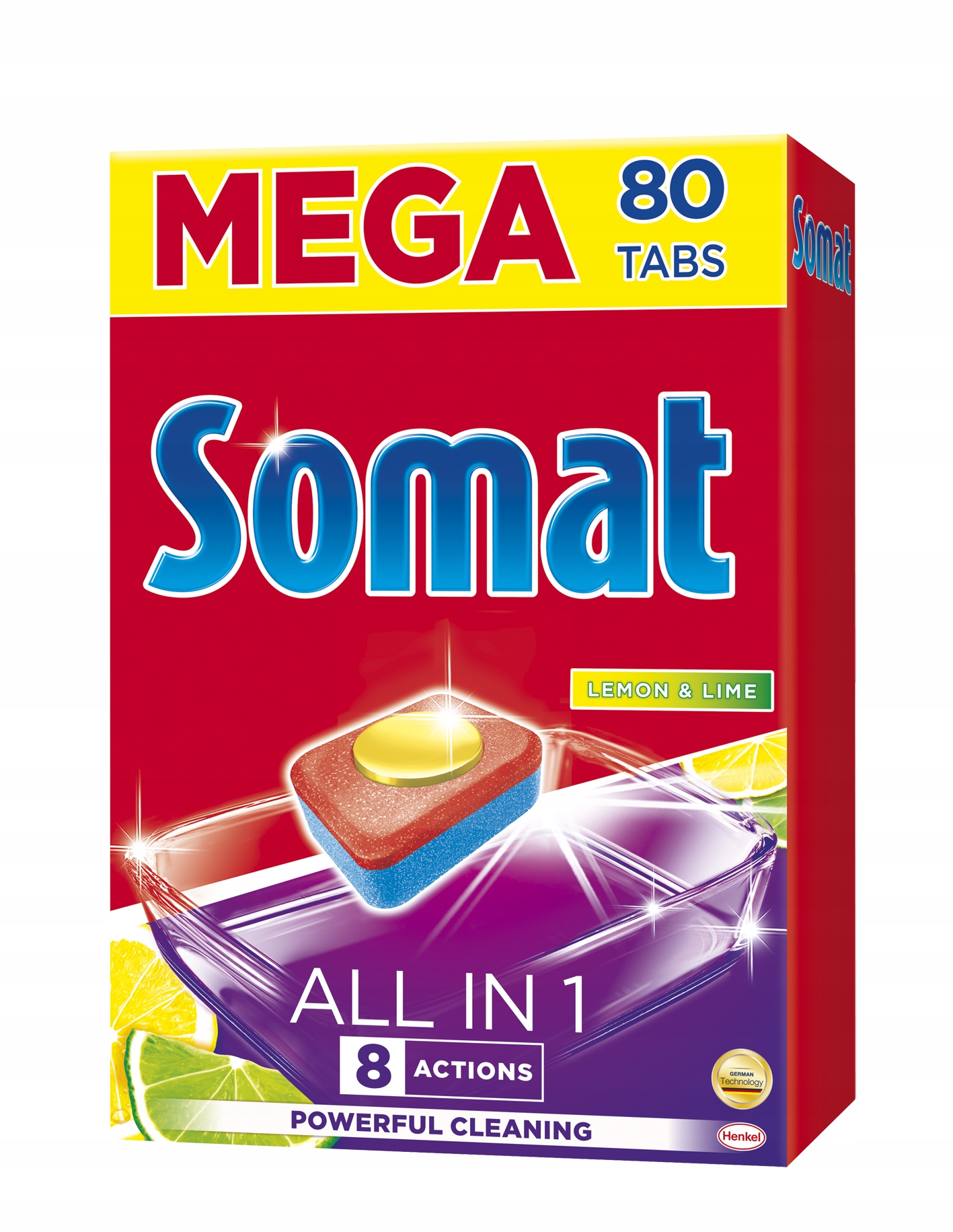 

Somat All in One tabletki do zmywarki Lemon 80 szt