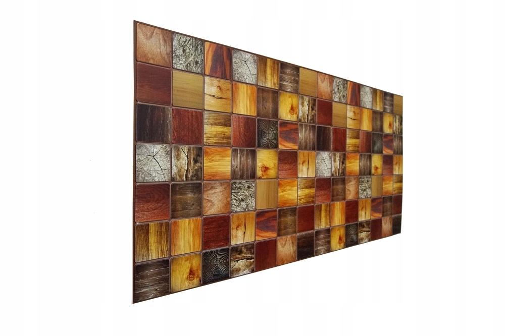 Ścienne Panele Drewno Mozaika 3D PCV FAMED BAR Jednostka sprzedaży sztuka