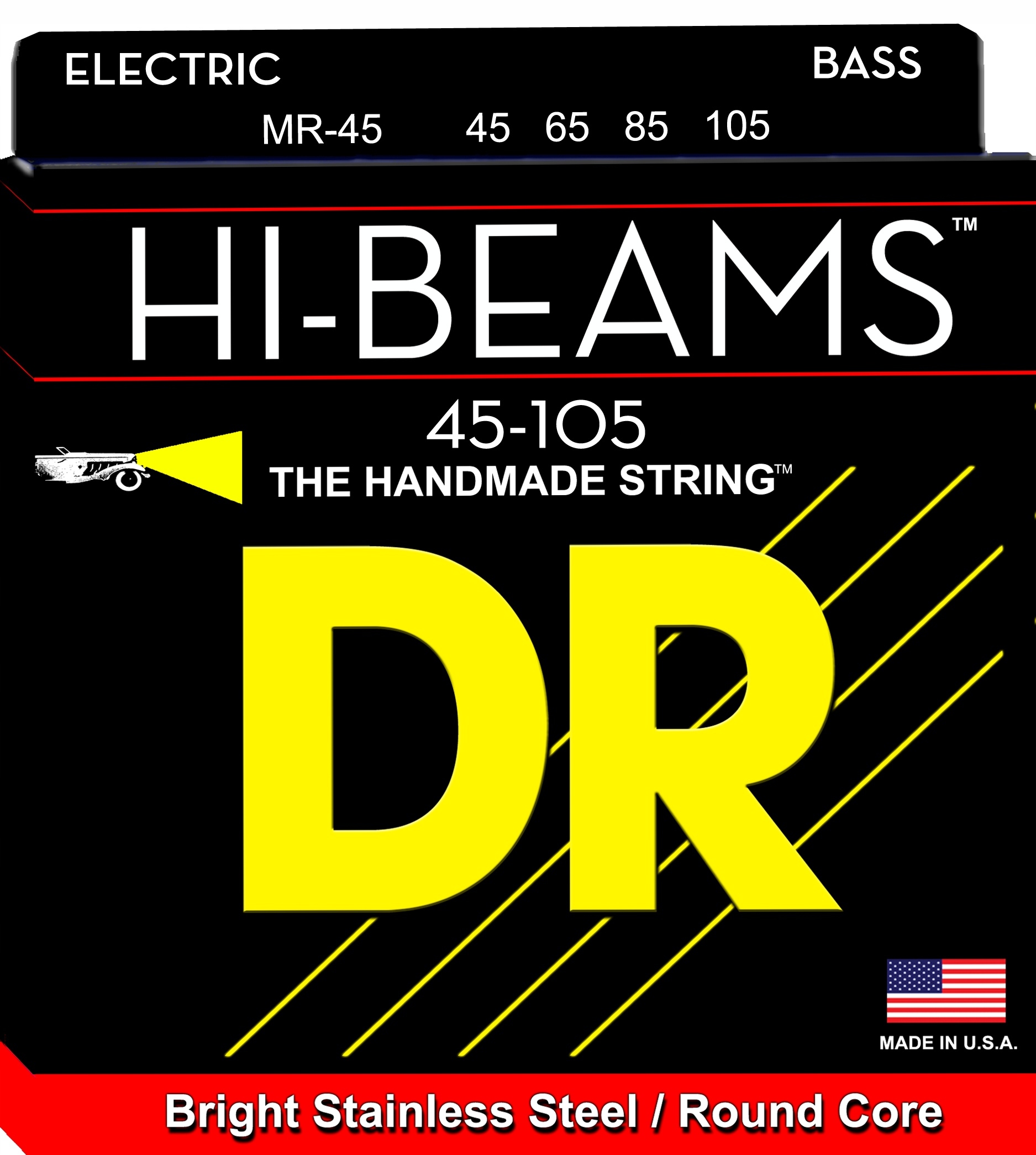 Dr Mr 45-105 Hi-beam Bass Struny Gitara Basowa