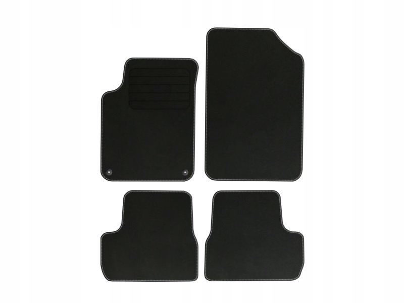 Citroen C3 II 09-16 velurové koberce Comf černé