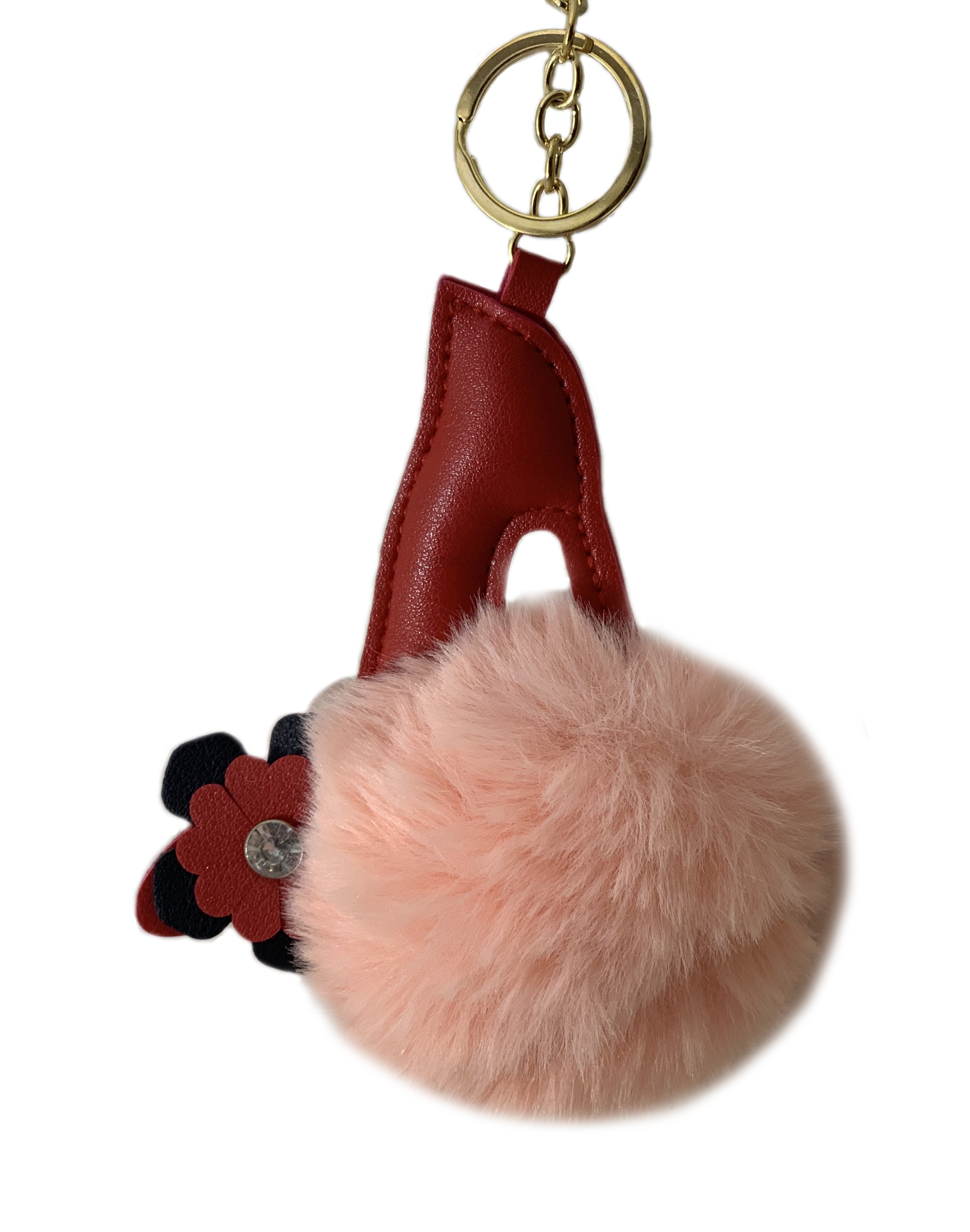 

Brelok Pompon But Zawieszka Keychain Futerko