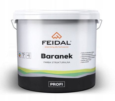 

Farba Strukturalna Baranek Feidal Biała 5L