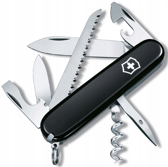 Victorinox 1.3613, scyzoryk Camper, 91 mm, 13 funkcji, czarny