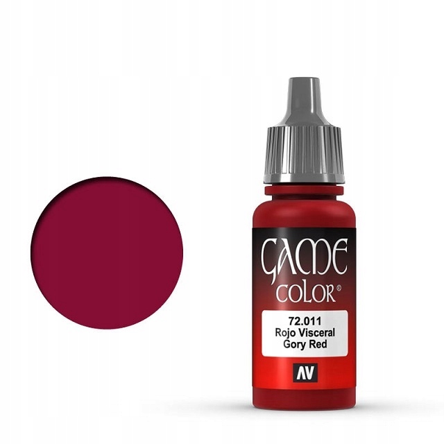 Farba Vallejo Game Color 72011 Gory Red 17ml -24H