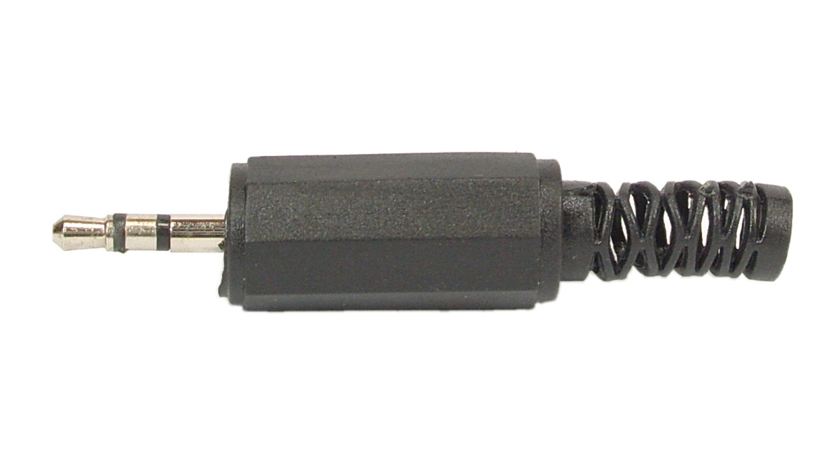 

Wtyczka Jack 2,5mm stereo plastikowy