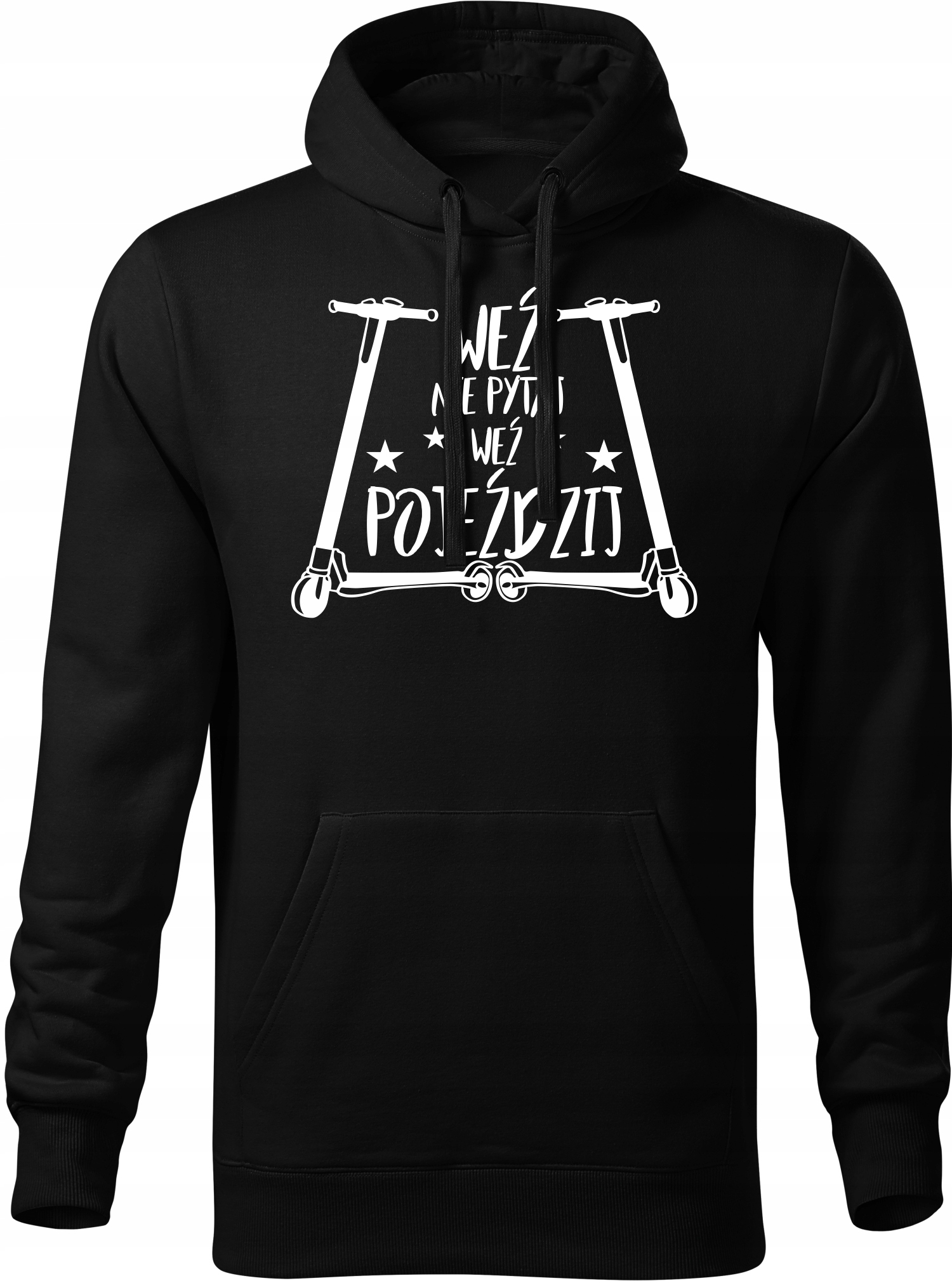 

Bluza męska z kapturem Weź nie pytaj Weź pojeździj