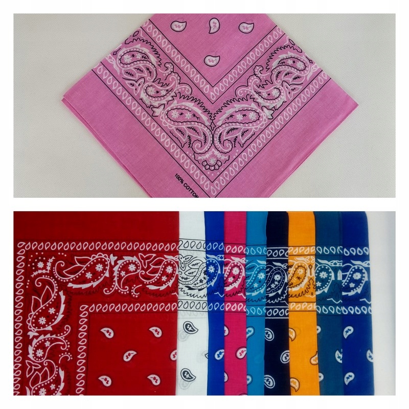 

65 Bandanka Bawełniana Apaszka Bandama Bandamka