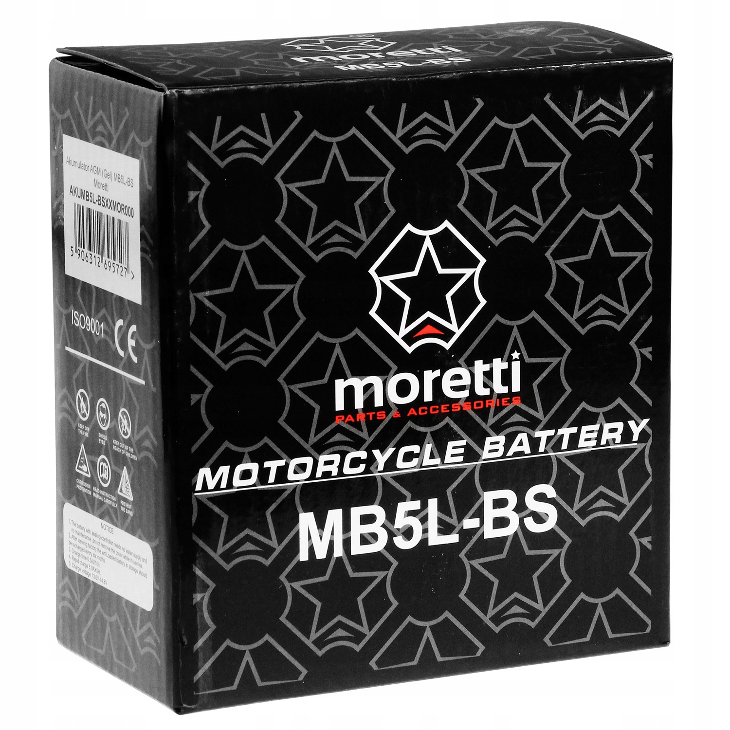 AKUMULATOR ŻELOWY MORETTI YB5L-BS ROMET OGAR 900 Producent Moretti