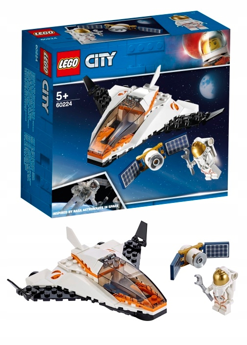 LEGO 60224 CITY NAPRAWA SATELITY
