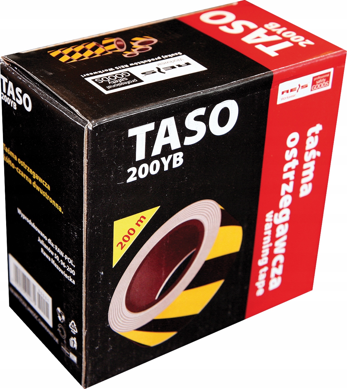 

Taśma ostrzegawcza dwustronna 200 m