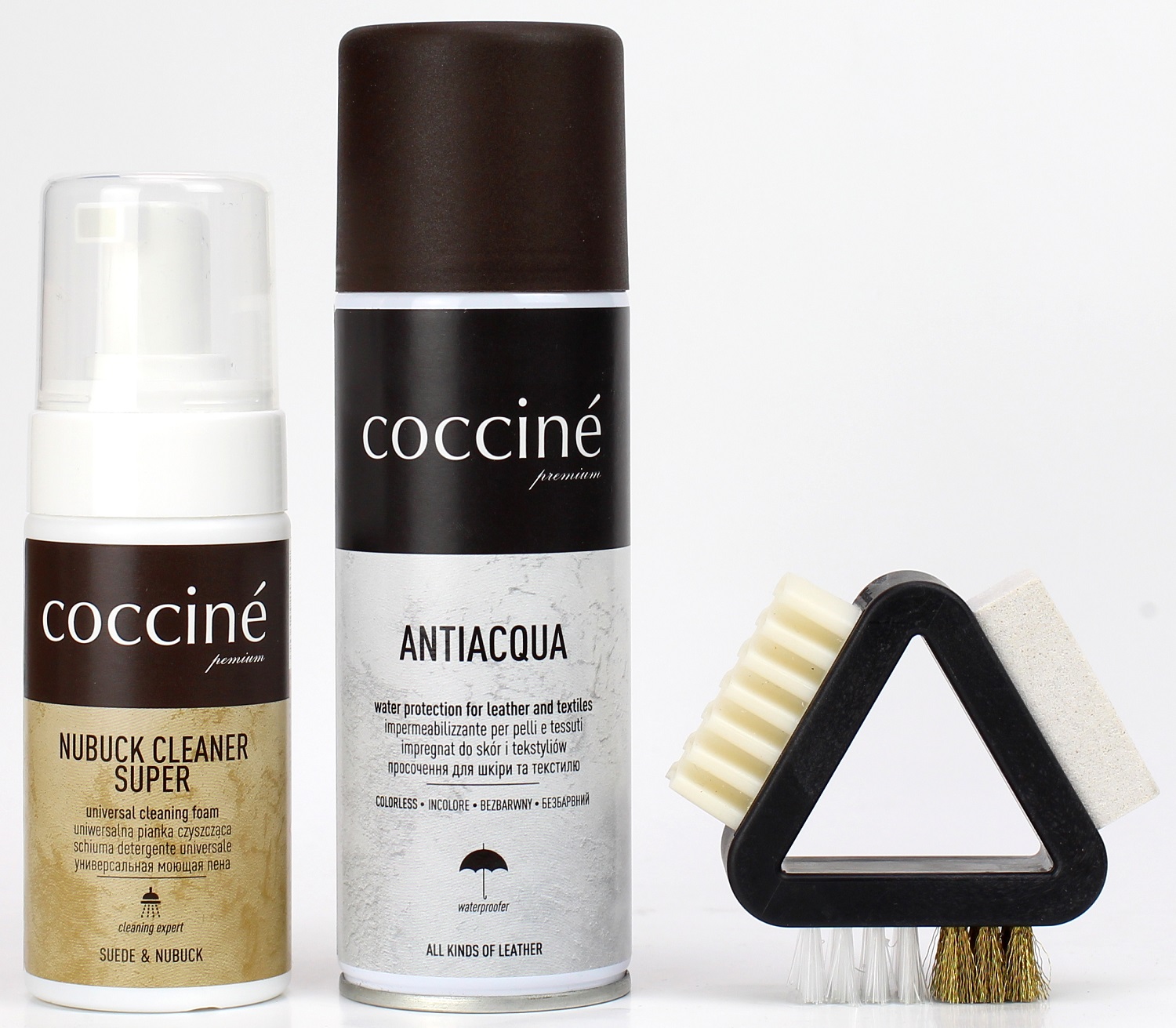 3W1 ZESTAW DO CZYSZCZENIA BUTÓW ZAMSZ RENOWACJA EAN (GTIN) 5904844703279