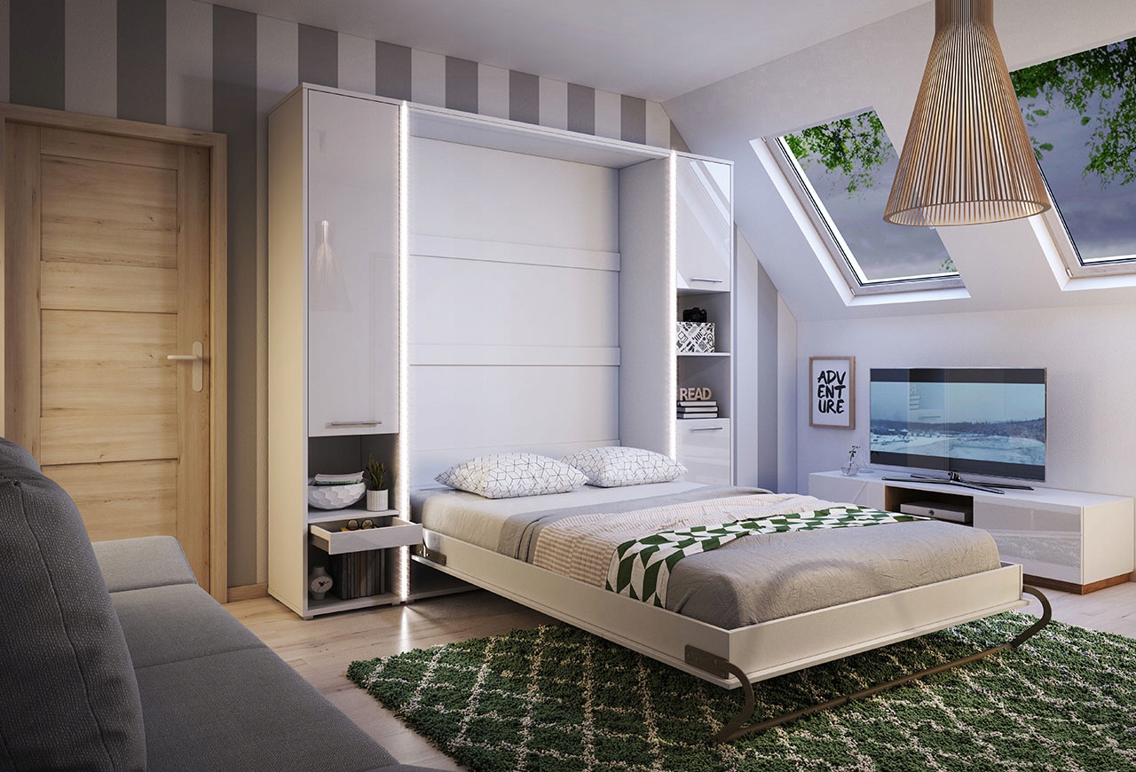 PÓŁKOTAPCZAN ŁÓŻKO CHOWANE w Szafie CONCEPT PRO 03 Kod produktu CP-03P