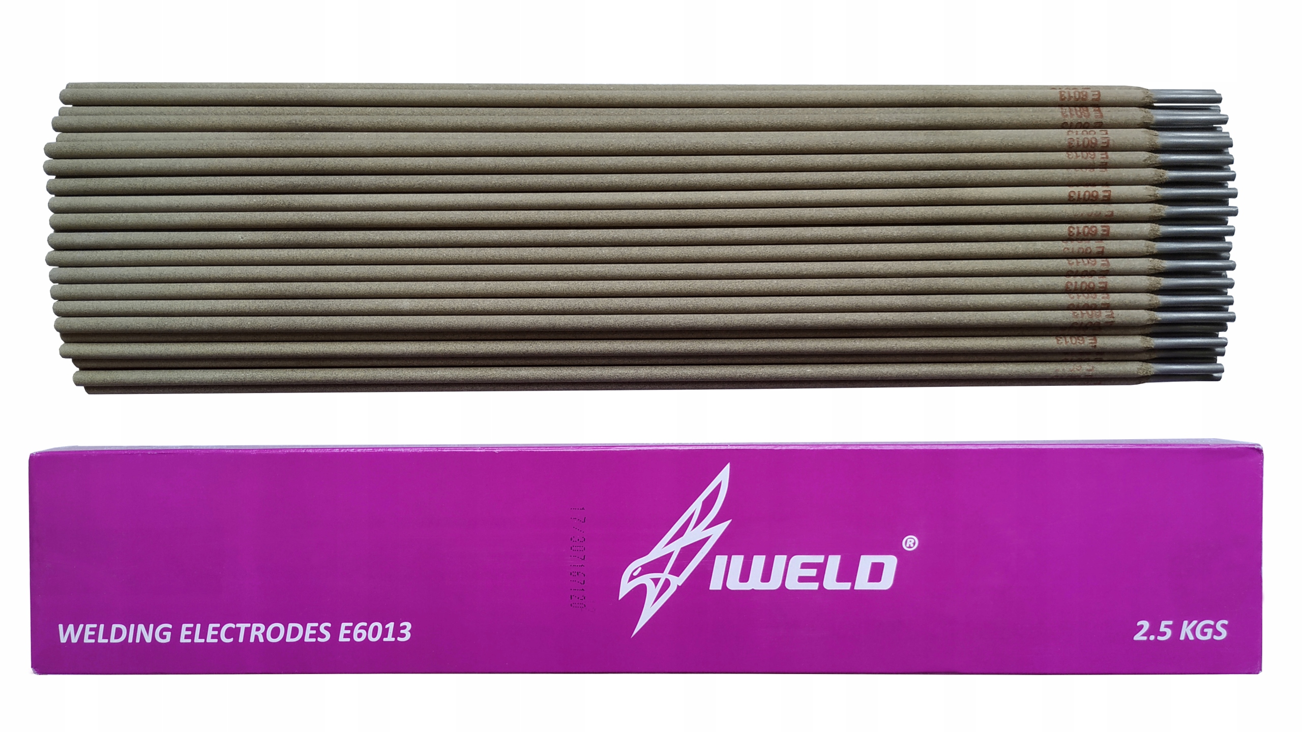 

Elektrody spawalnicze E6013 Iweld 3.2mm 2.5kg