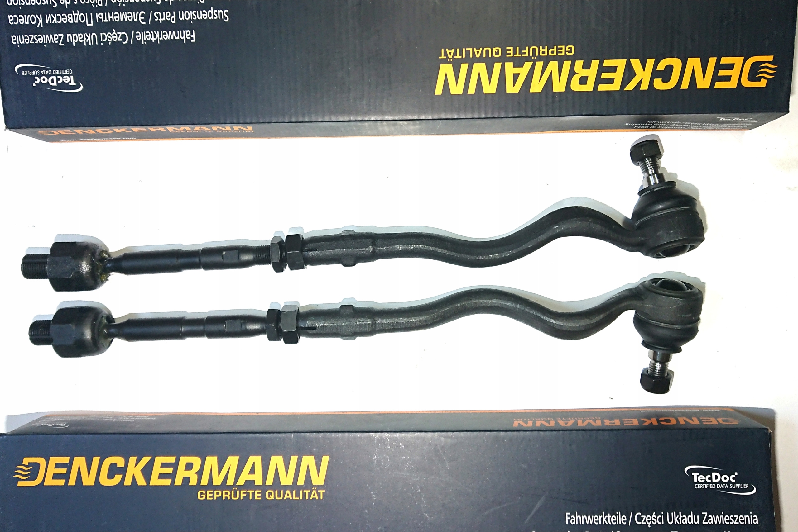 DRAZKI OSLONY KONCOWKI KIEROWNICZE L P BMW E39 KPL