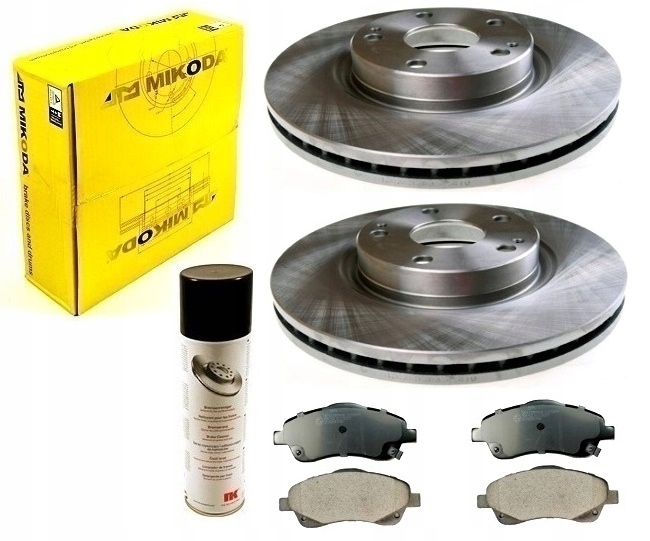 Диски колодки TOYOTA AVENSIS T27 1.6 1.8 2.0 спереди