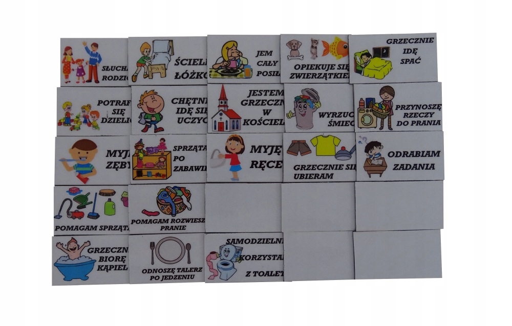 

Obowiązki magnetyczne do tablicy motywacyjnej