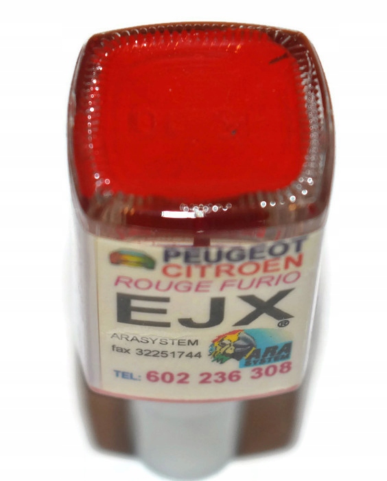 CITROEN PEUGEOT EJX LAKIER ZAPRAWKA DO RYS ARA 10 ML