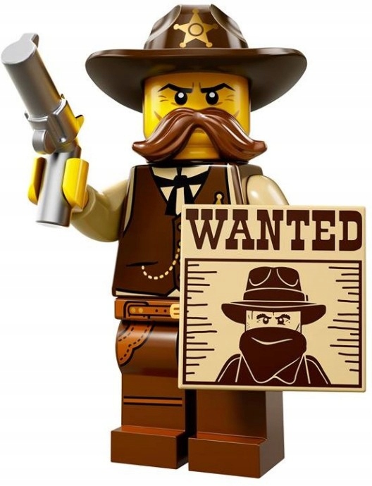 

Lego Minifigurka Seria 13 Szeryf Sheriff 71008
