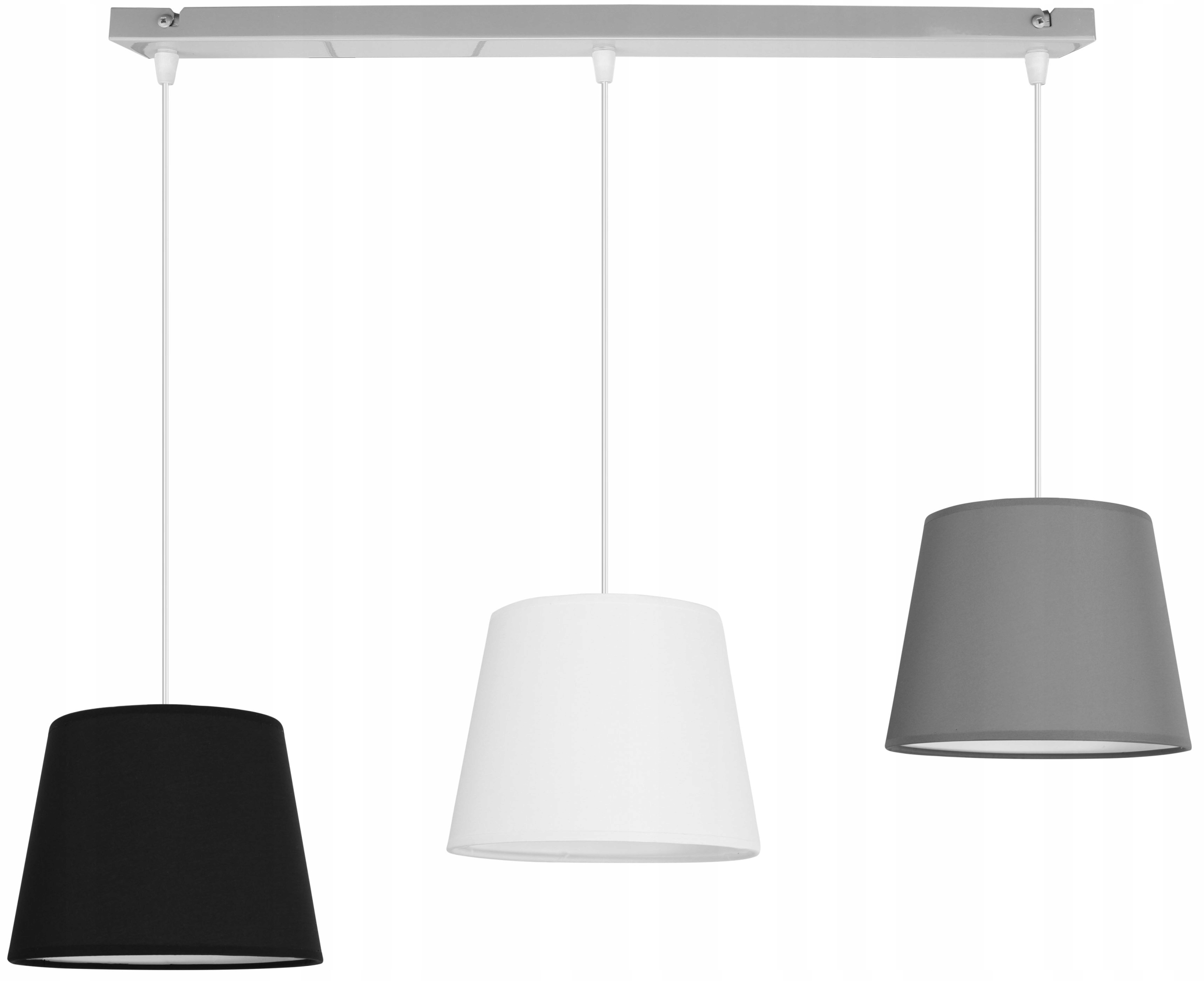 

Lampa Wisząca Sufitowa Żyrandol Abażur Nowoczesna