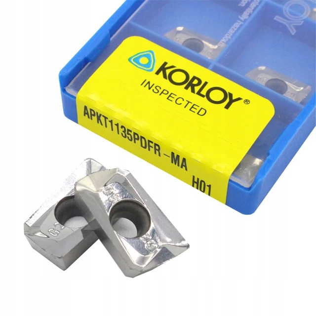 

Płytki wieloostrzowe Apmt 1135 Pdfr do aluminium