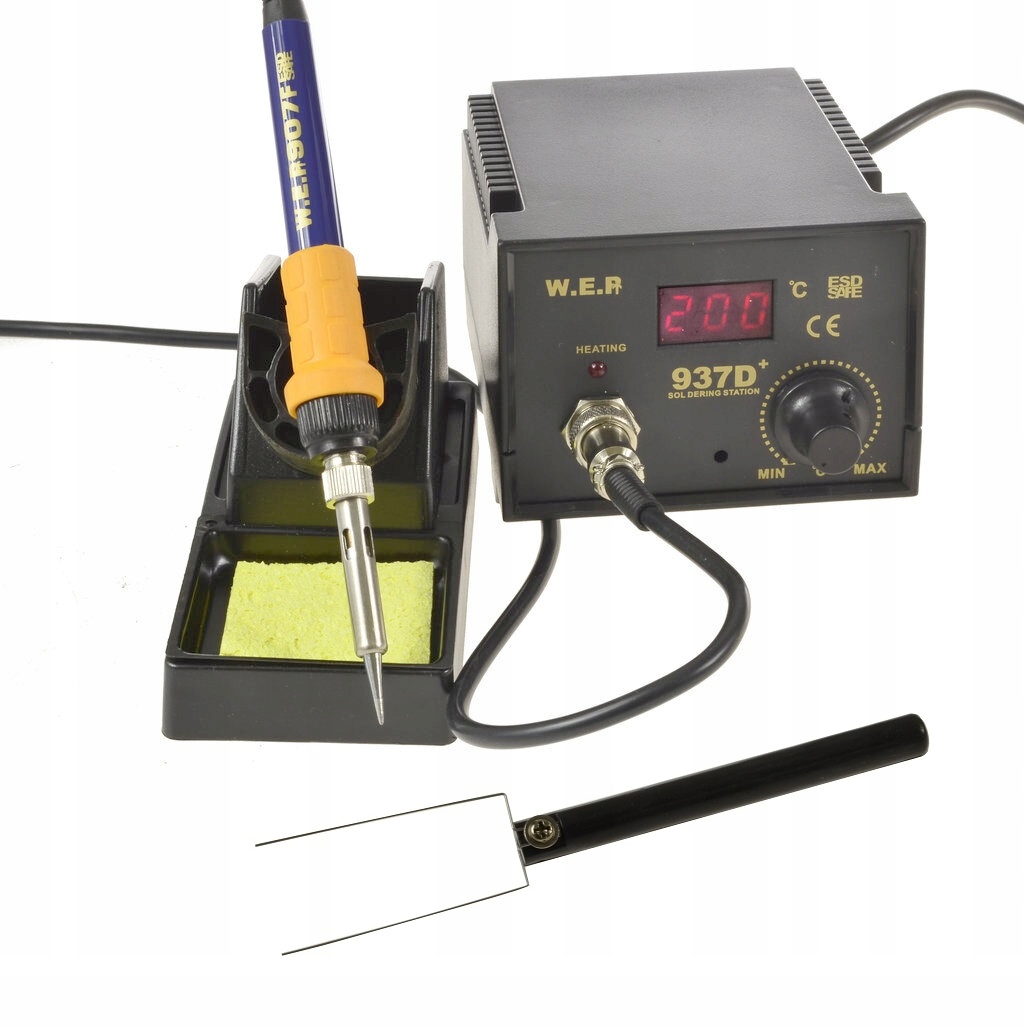 

Stacja Lutownicza Wep 937D+ 75W Kabel Silikonowy