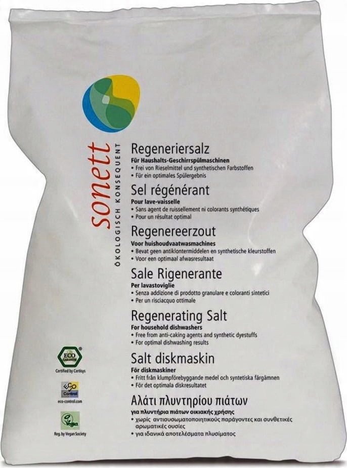 

Sól regenerująca do zmywarki Eko Sonett 2 kg