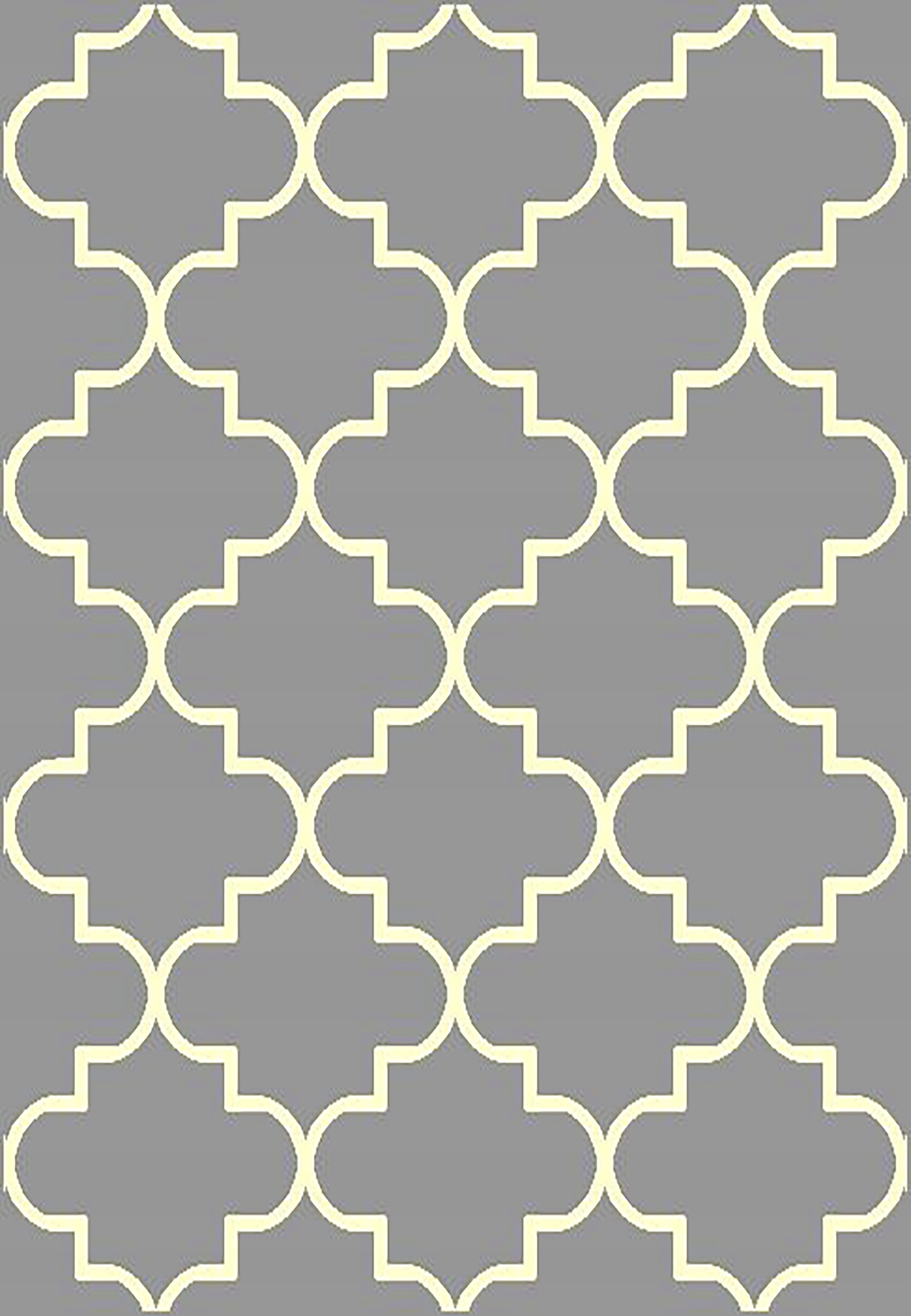 

Dywan Marokańska Koniczyna 140x200 Szary