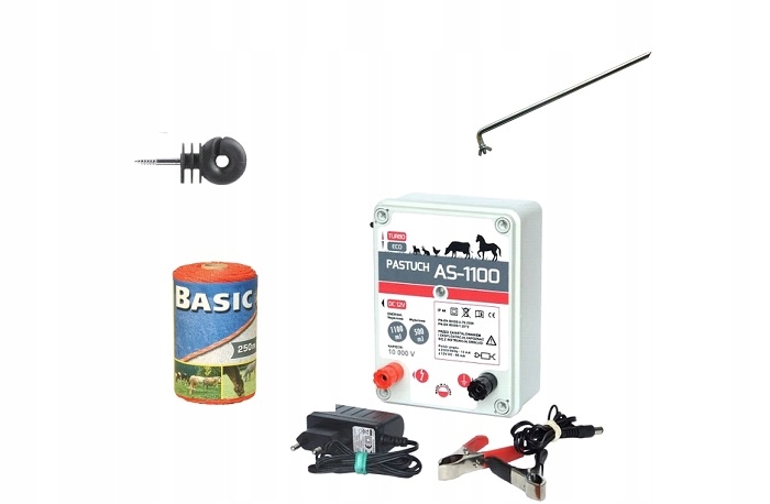 

Pastuch Elektryczny Zestaw AS-1100 Pies,Wydra