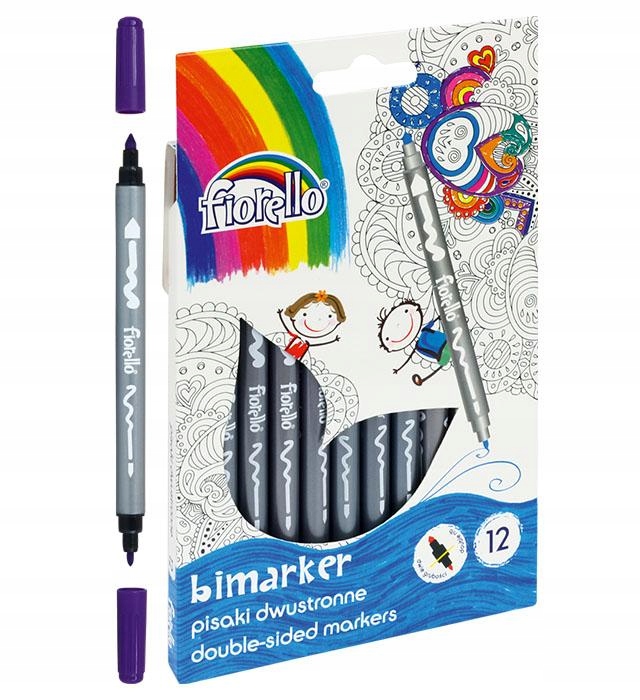 

Flamastry Pisaki dwustronne Fiorello