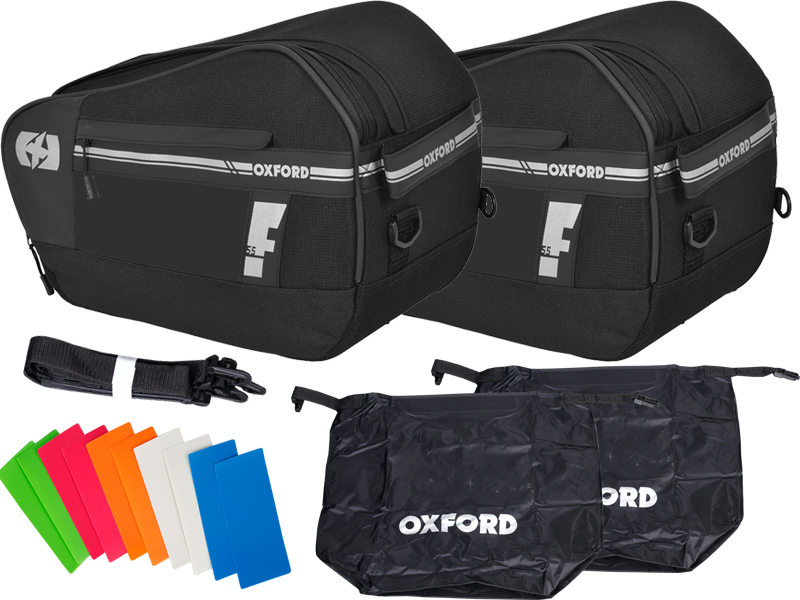 

Oxford sakwy motocyklowe torby 55L F-1 P55 Gratisy