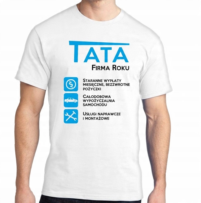 

Koszulka T-shirt Prezent Dla Taty - Dzień Ojca M