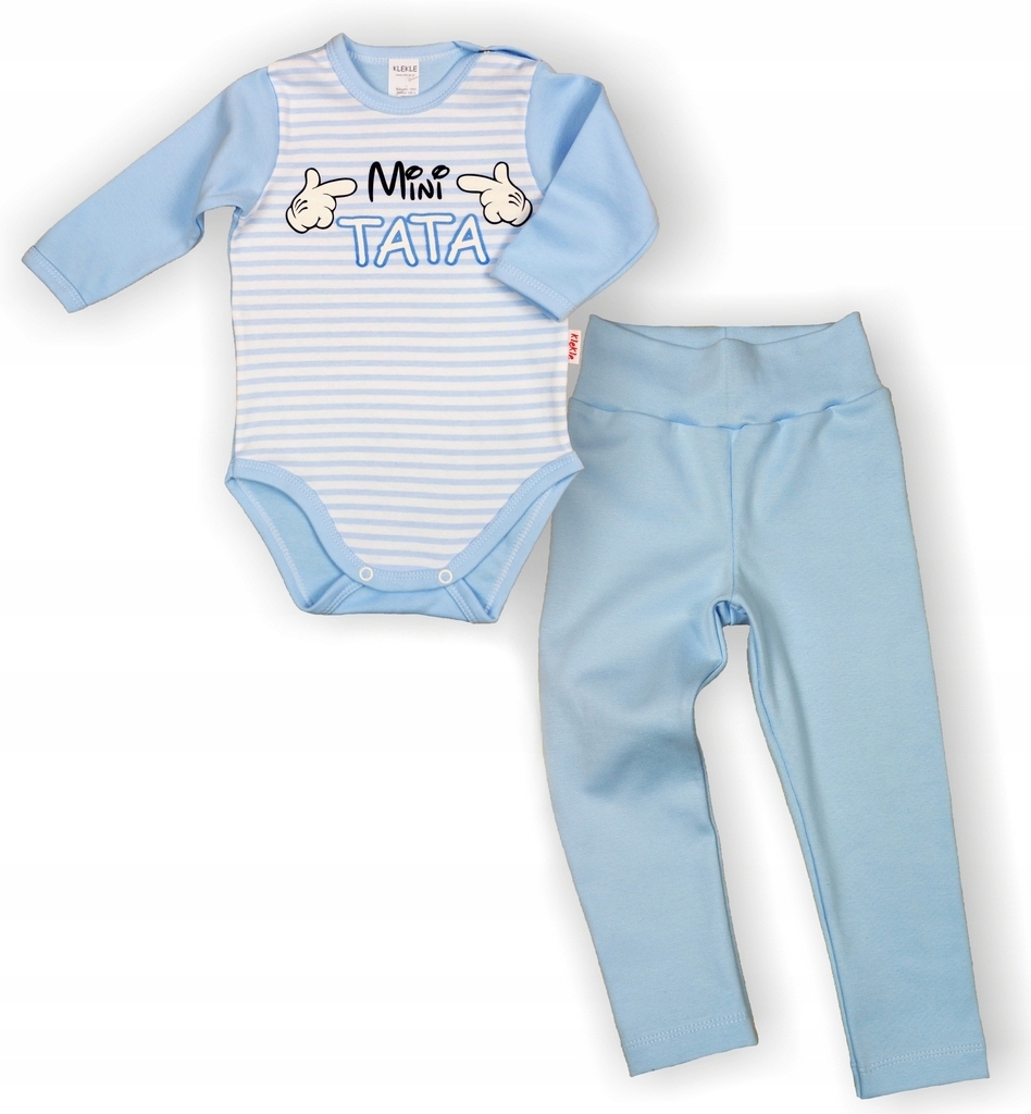 

Komplet Body Napisy+Legginsy TATAlubMAMA 92 Klekle