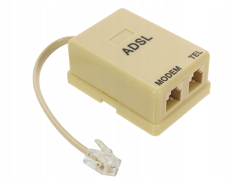 FILTR ADSL TELEFONICZNY TEL+MODEM ORANGE UPC 2348