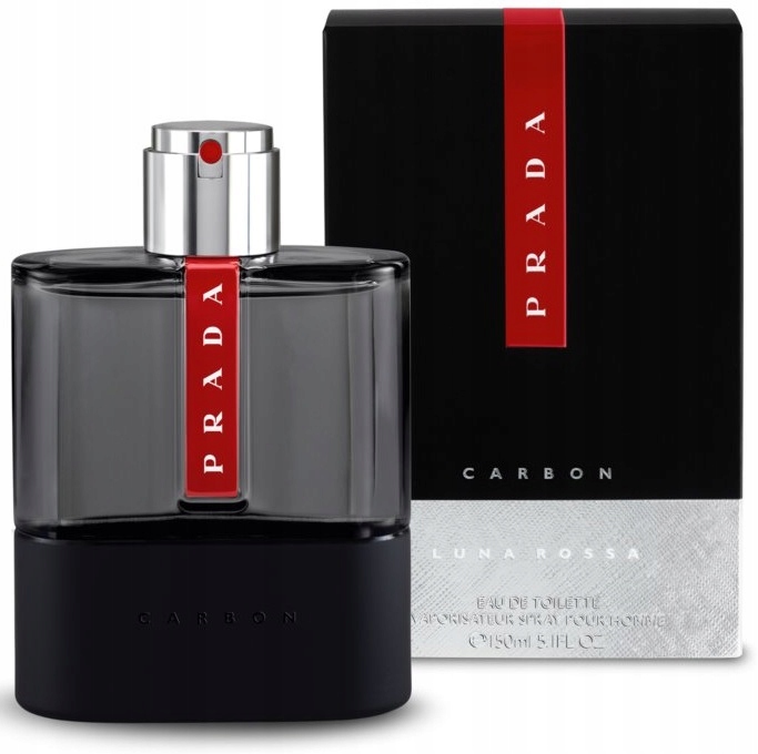 Prada Luna Rossa Carbon toaletní voda 150 Ml Fólie